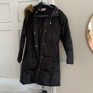 MICHAEL Michael Kors Black Puffer Jacket